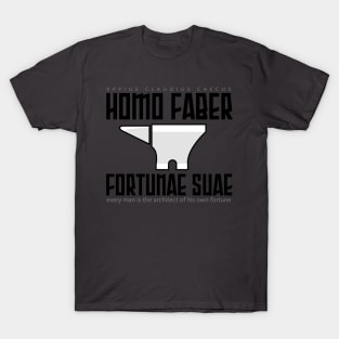 every man is the architect of his own fortune T-Shirt